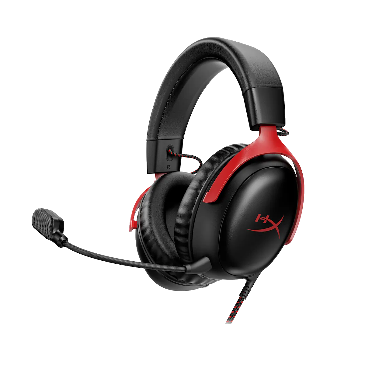 HyperX Cloud III Wired Gaming Headset - Black/Red