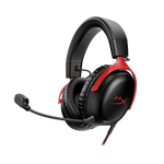 HyperX Cloud III Wired Gaming Headset - Black/Red