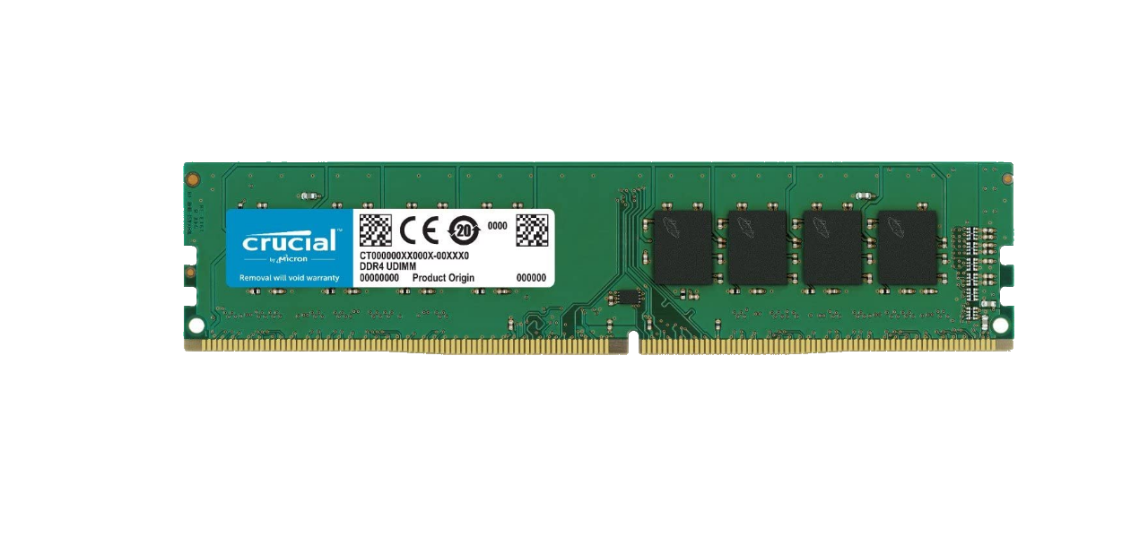 16GB (1 x 16GB) Crucial DDR4 3200