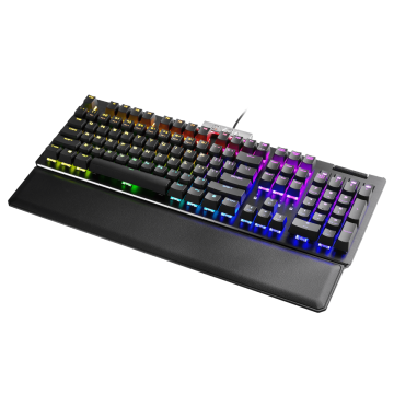 EVGA Z15 RGB Gaming Keyboard Mechanical Kailh Speed Silver Switches (Linear)